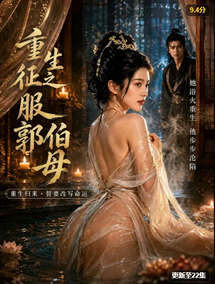 蓝果短剧《重生之挑战郭伯母》海报